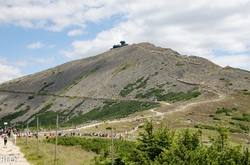 Z LUČNÍ BOUDY NA SNĚŽKU 